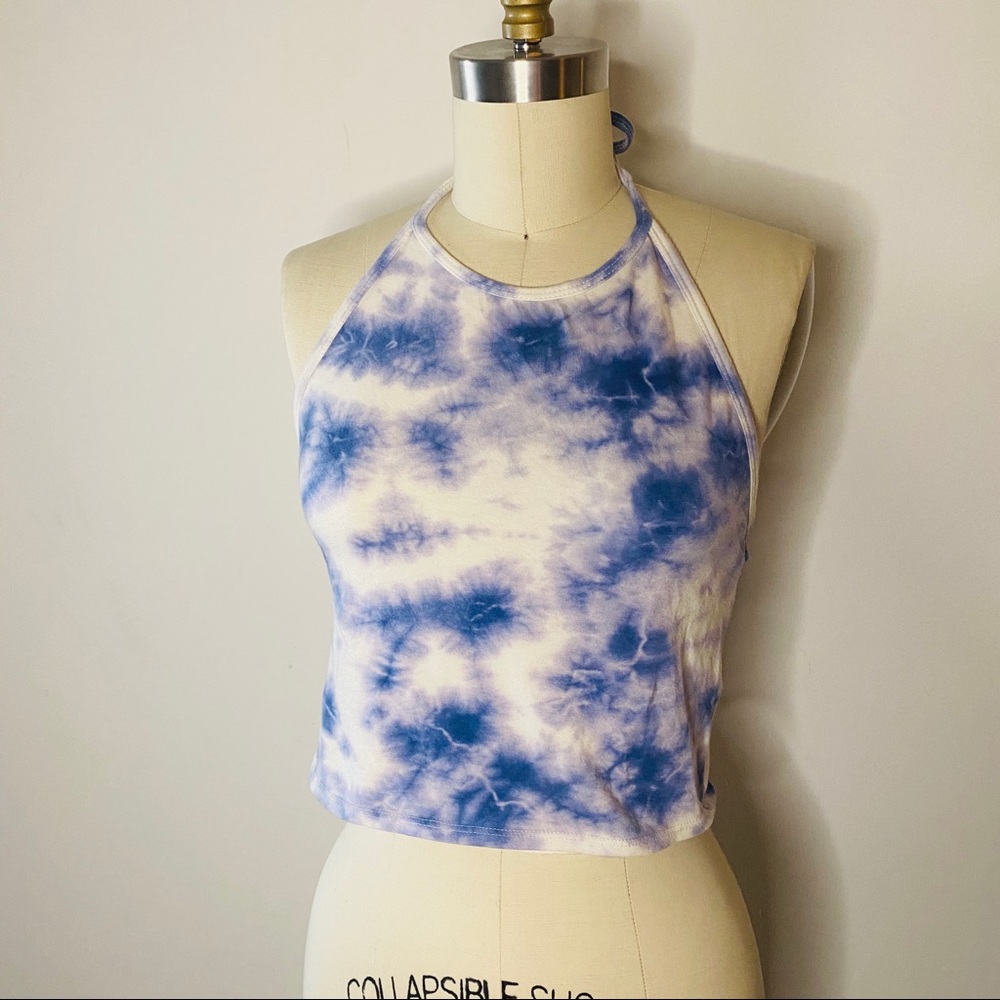 Aeropostale Tie-Dye Halter Top
